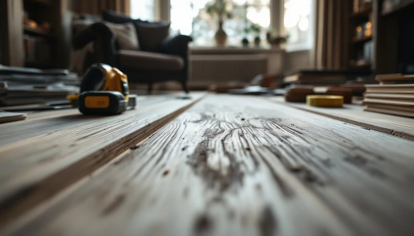 How To Choose Hardwood Flooring For Living Room — Professional installer fitting engineered hardwood planks in a stylish Edinburgh How To Choose Hardwood Flooring For Living Room — Professional installer fitting engineered hardwood planks in a stylish Edinburgh